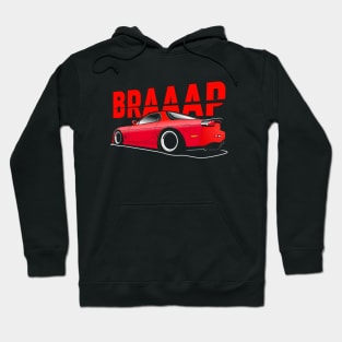 BRAAAP rx7 (red) Hoodie